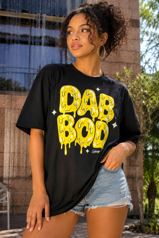 Dab Bod Melting Letter Tee