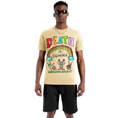 Death Is Coming Rainbow Tee