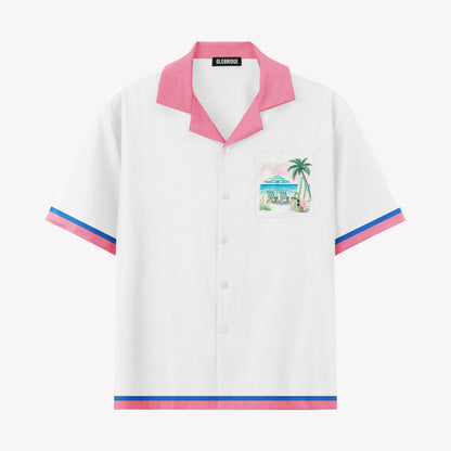 Destin Beach Days Hawaiian Shirt & Shorts Set