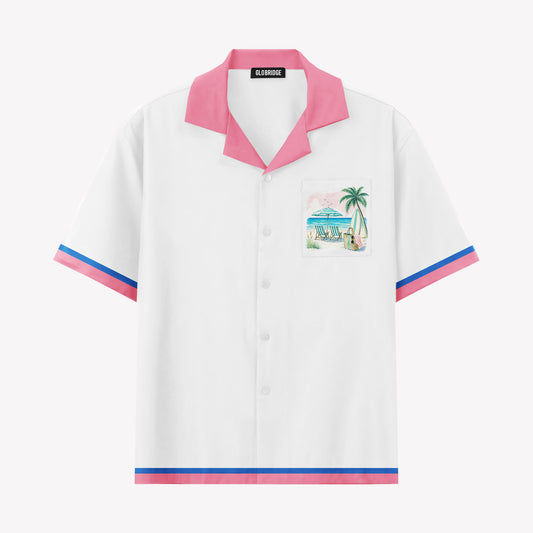 Destin Beach Days Hawaiian Shirt & Shorts Set