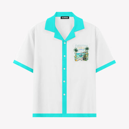 Destin Fishing Weekend Hawaiian Shirt & Shorts Set