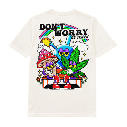 Don't Worry Be Trippy Graphic T-Shirt