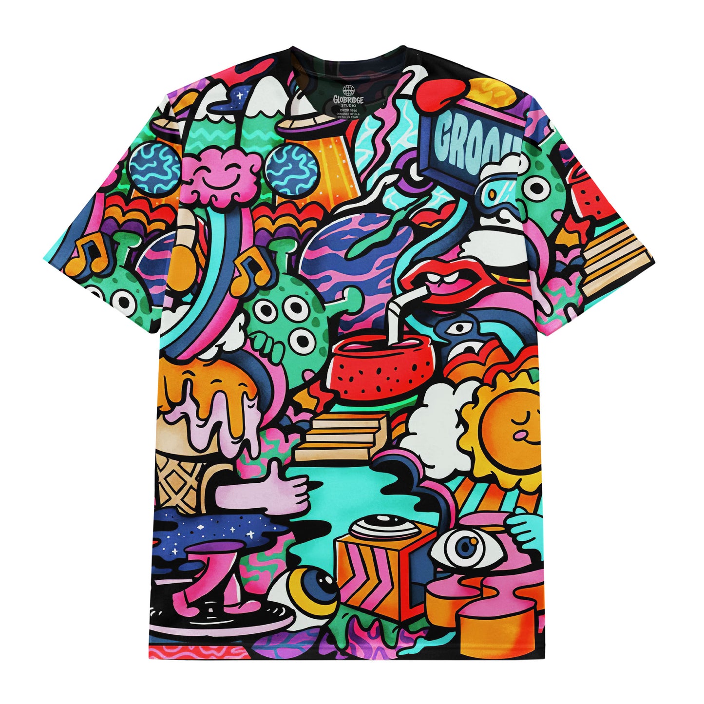 Doodle Chaos Graffiti Tee
