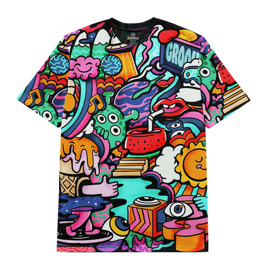 Doodle Chaos Graffiti Tee