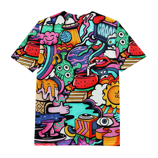Doodle Chaos Graffiti Tee