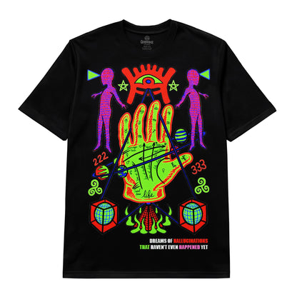 Dreams of Hallucinations Psychedelic Palm Tee