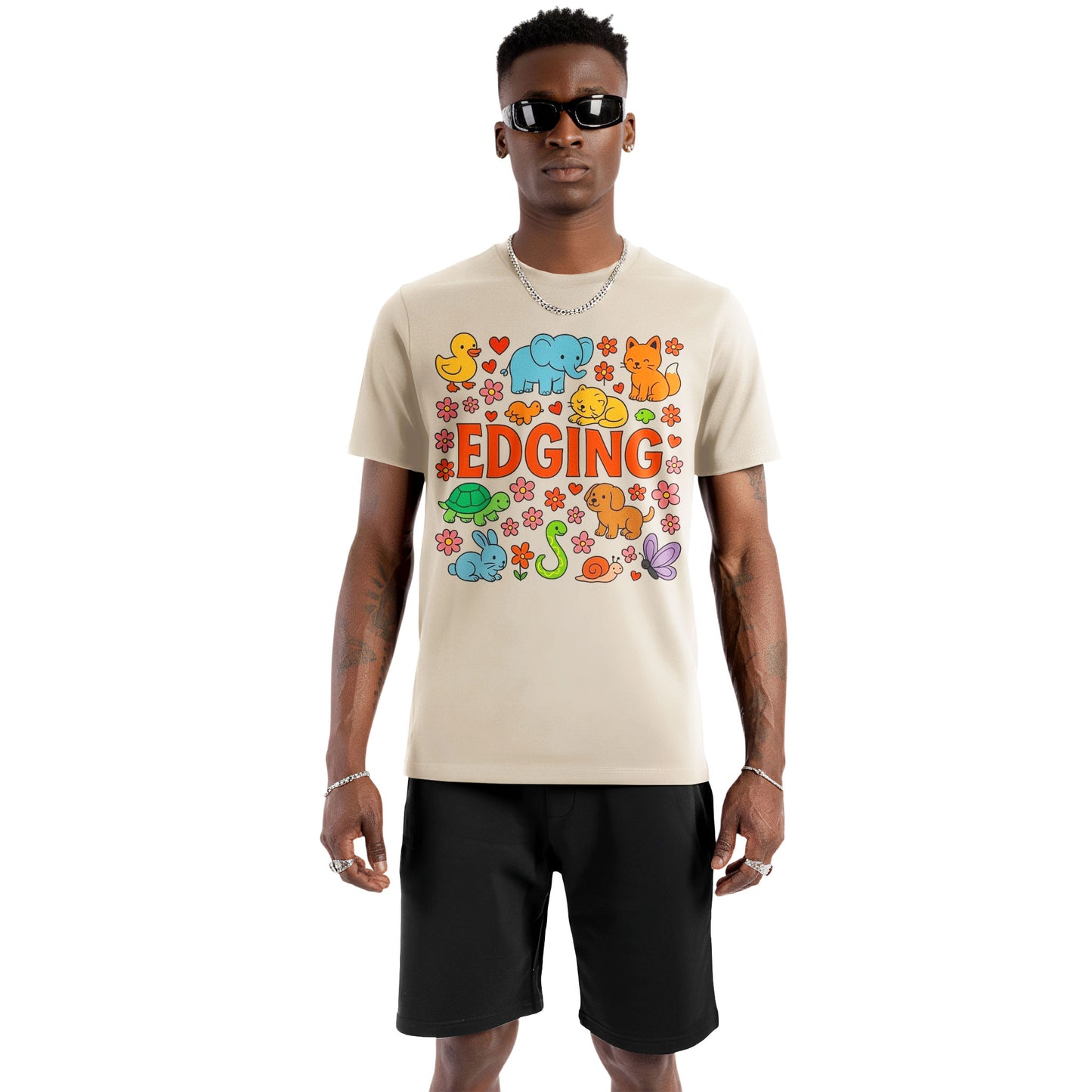 Edging Kawaii Animal Parade Tee