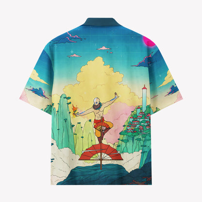 Elemental Master Anime Hawaiian Shirt