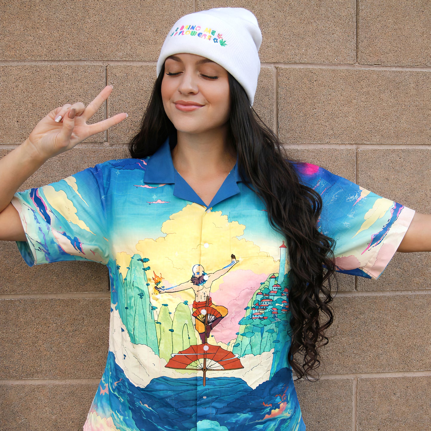 Elemental Master Anime Hawaiian Shirt
