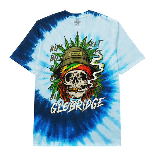 Fear and Loathing Blue Tie Dye Tee