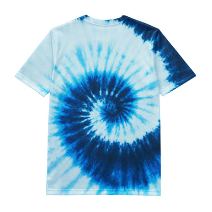 Fear and Loathing Blue Tie Dye Tee