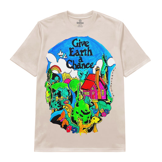 Give Earth a Chance Doodle Tee