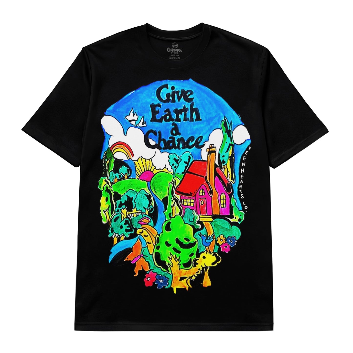 Give Earth a Chance Doodle Tee