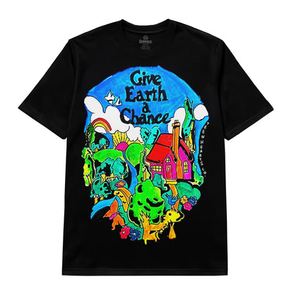 Give Earth a Chance Doodle Tee
