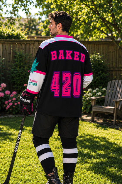 Globridge Puff Club 420 Hockey Jersey