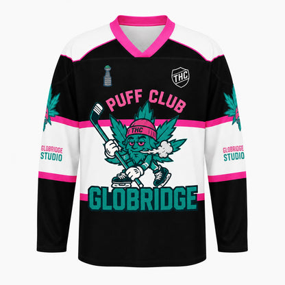 Globridge Puff Club 420 Hockey Jersey