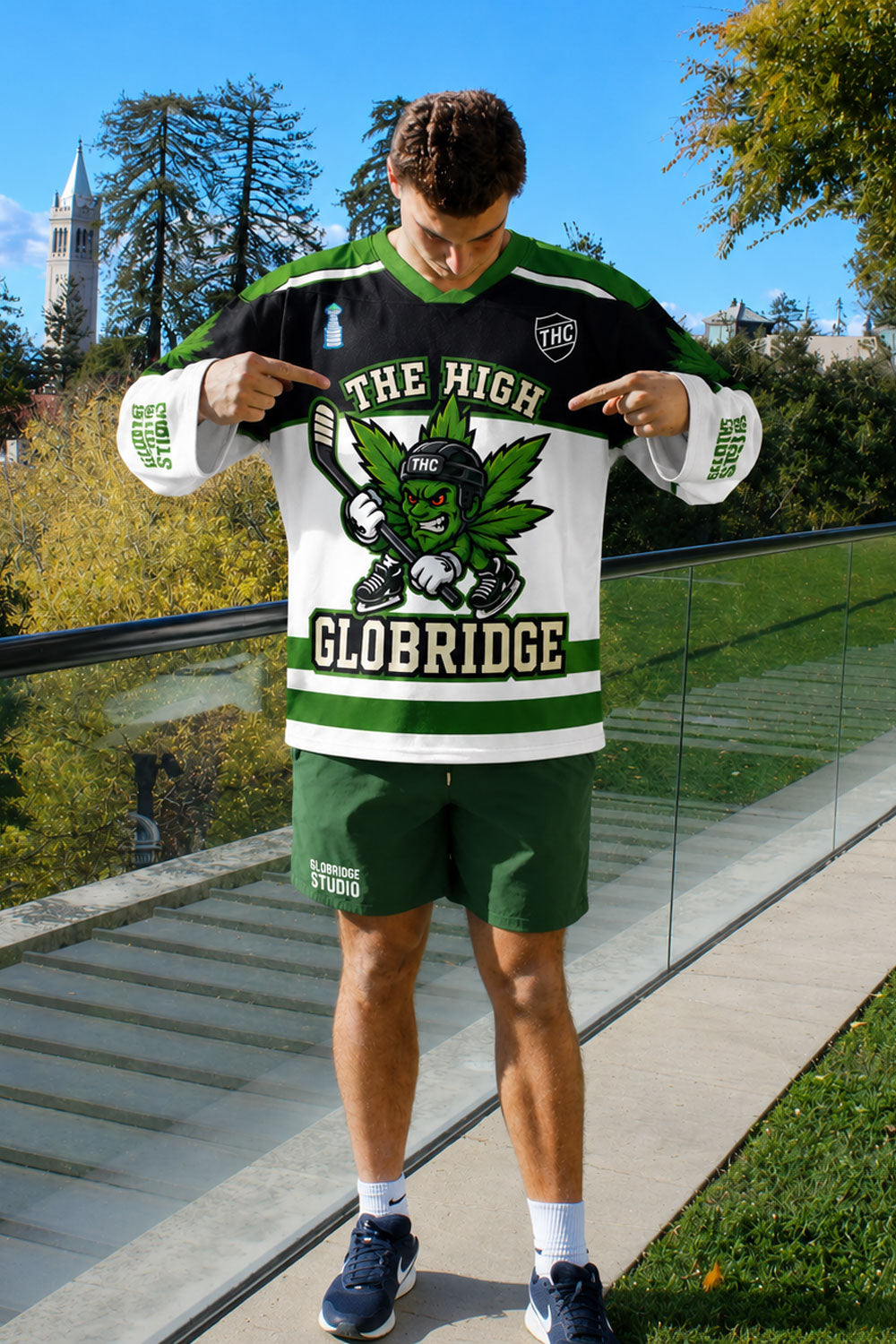Globridge The High Baked 420 Hockey Jersey