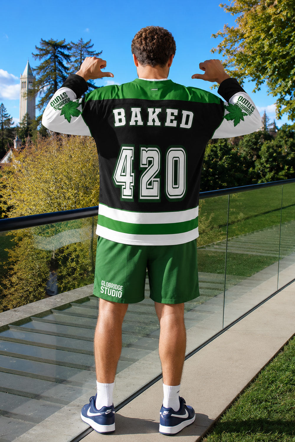 Globridge The High Baked 420 Hockey Jersey