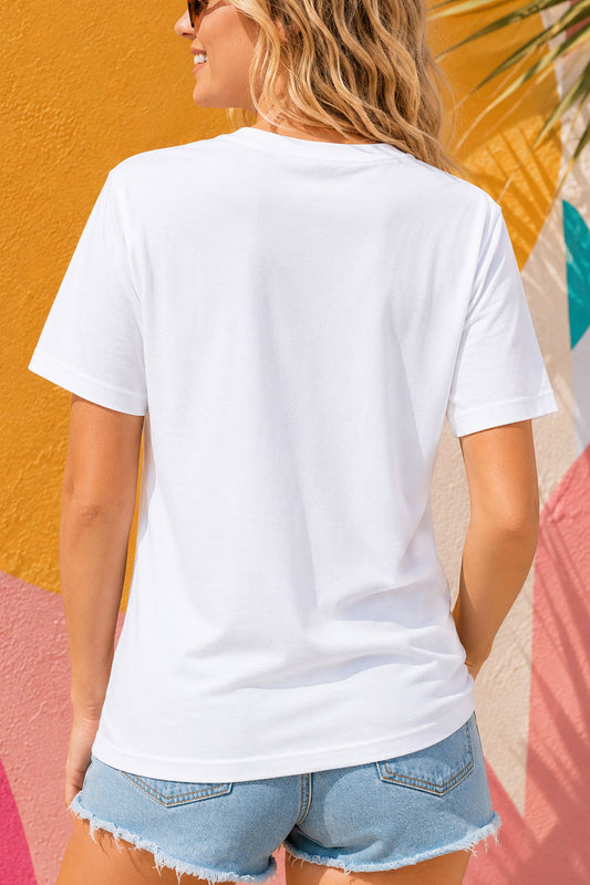 Good Mind High Vibes 420 Stoner White Tee