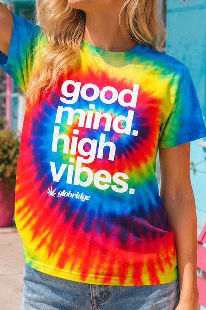 Good Mind High Vibes Tie Dye Shirt