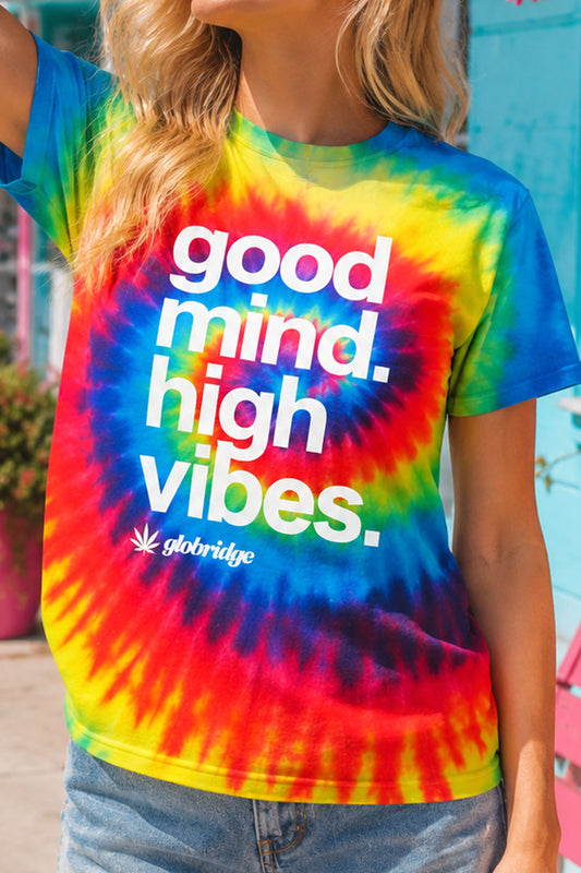 Good Mind High Vibes Tie Dye Shirt