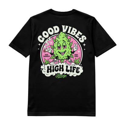 Good Vibes High Life Stoner Tee