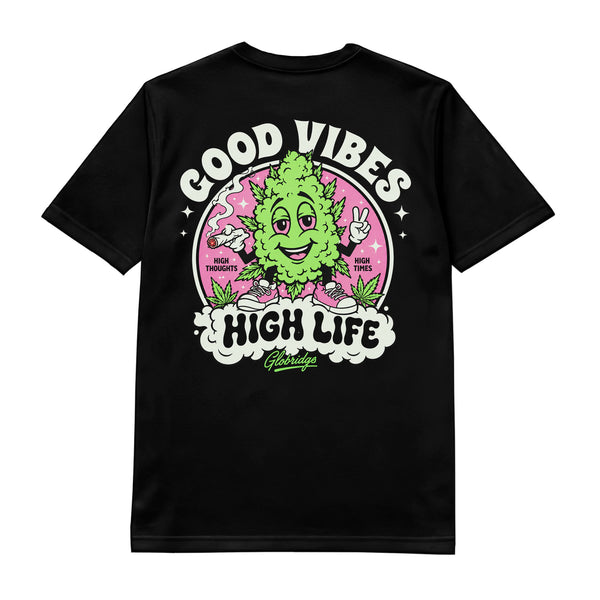 Good Vibes High Life Stoner Tee