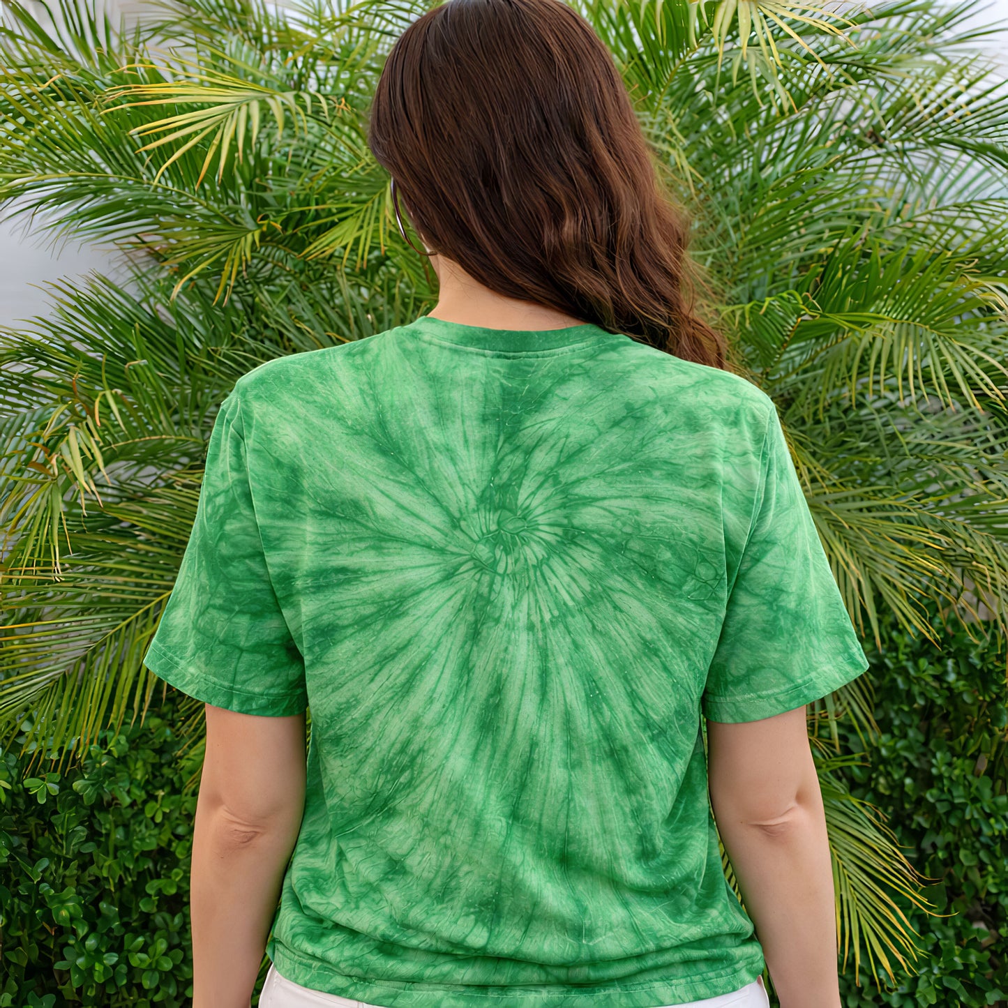 Green Bowl Packers Tie-Dye Stoner Tee