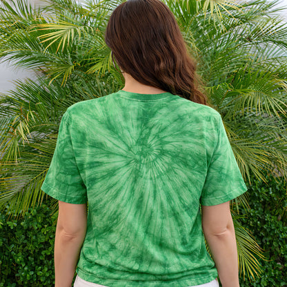 Green Bowl Packers Tie-Dye Stoner Tee