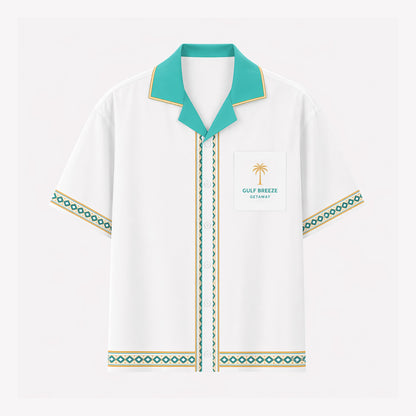 Gulf Breeze Getaway Hawaiian Shirt & Shorts Set