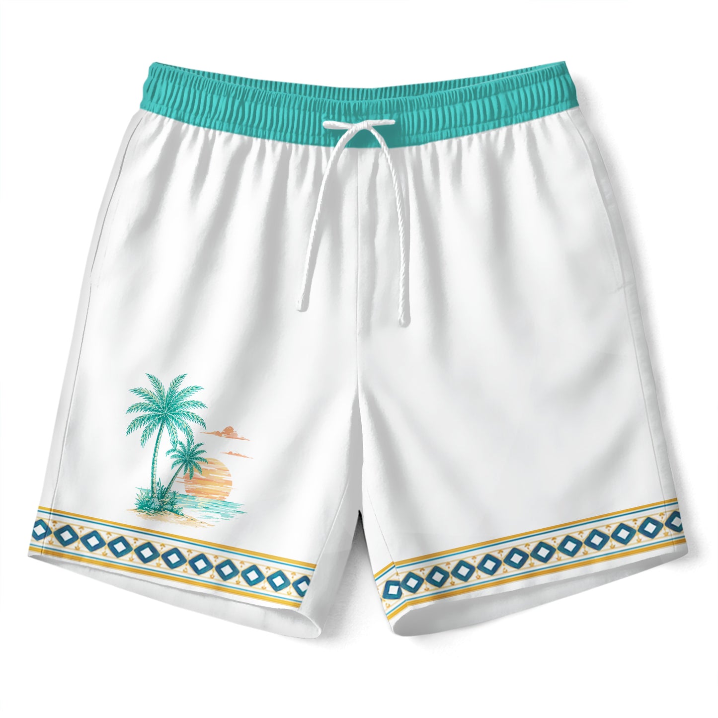 Gulf Breeze Getaway Hawaiian Shirt & Shorts Set