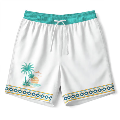 Gulf Breeze Getaway Hawaiian Shirt & Shorts Set
