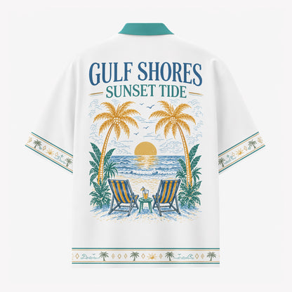 Gulf Shores Sunset Tide Shirt & Shorts Set