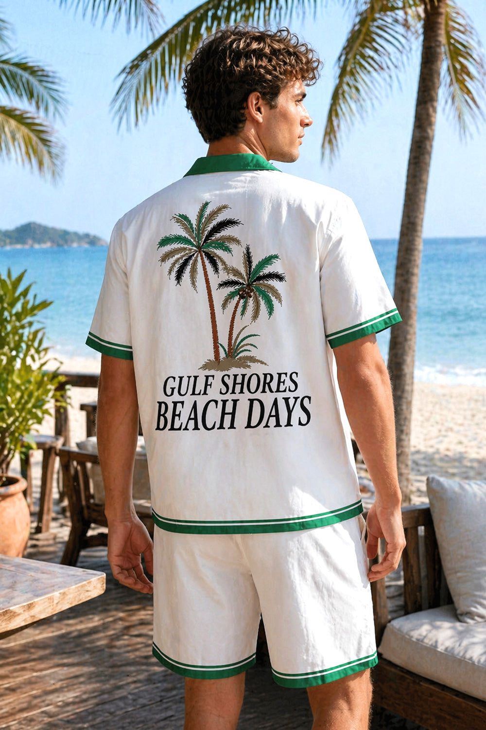 Gulf Shores Beach Days Shirt & Shorts Set