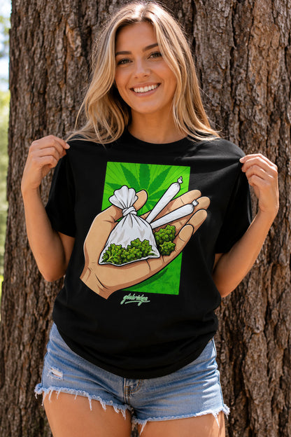 Hand of Green Graphic Tee