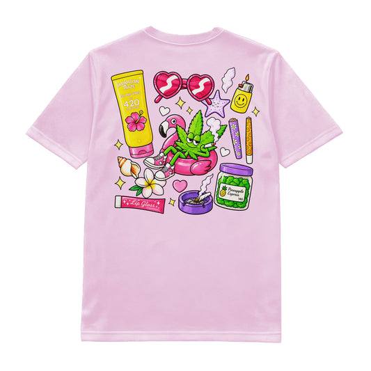 Hawaiian Haze Stoner Aesthetic Tee