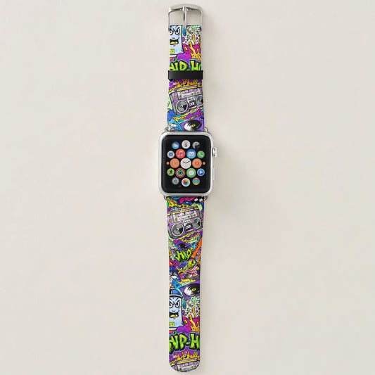 Hip Hop Graffiti Apple Watch Band