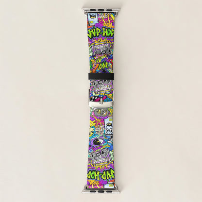 Hip Hop Graffiti Apple Watch Band