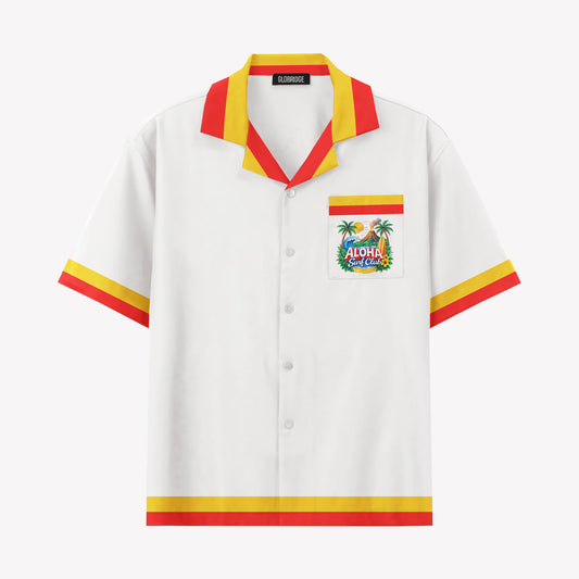 Honolulu Aloha Surf Club Hawaiian Shirt & Shorts Set