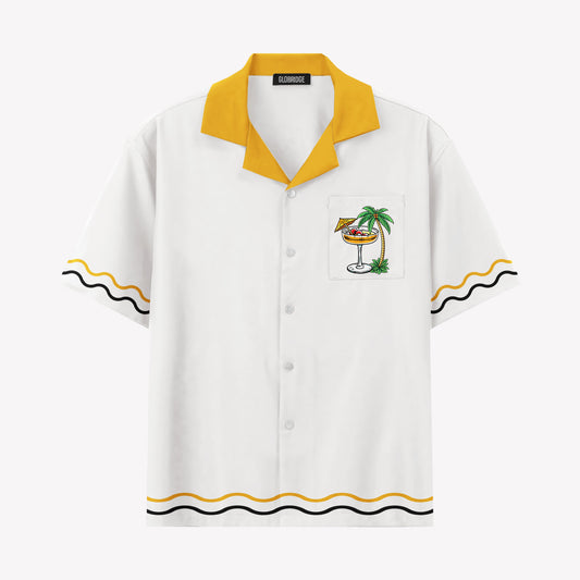 Honolulu Moonlight Beach Hawaiian Shirt & Shorts Set