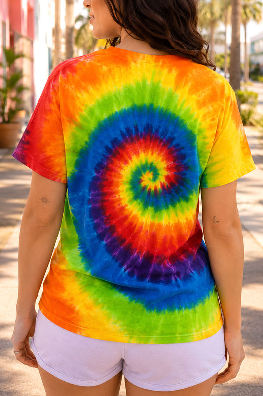 Hop and High Puff & Fluff Tie Dye Tee