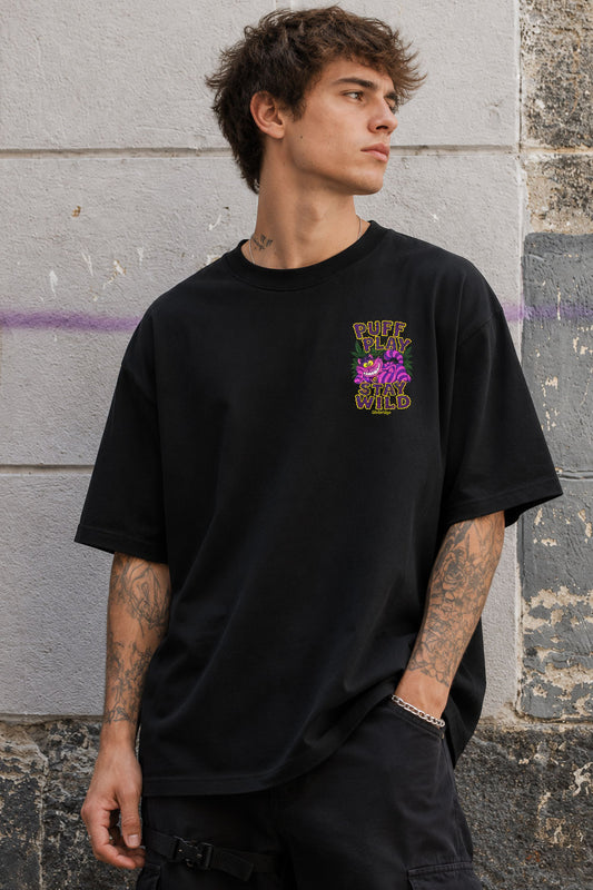 How High Are You Psychedelic Mushroom Graphic Tee