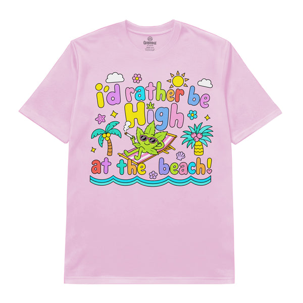I’d Rather Be High at the Beach Tee