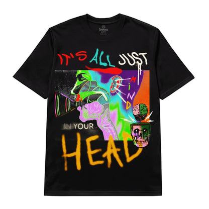 It’s All Just in Your Head Abstract Tee