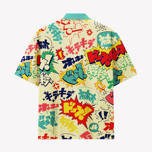 Japanese Manga Comic Hawaiian Shirt