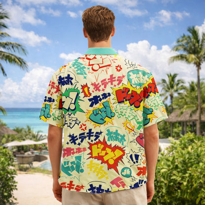 Japanese Manga Comic Hawaiian Shirt