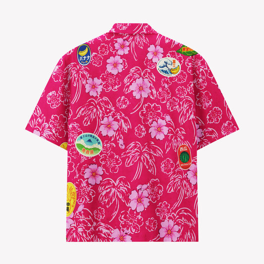 Japanese Tropical Sakura Hawaiian Shirt