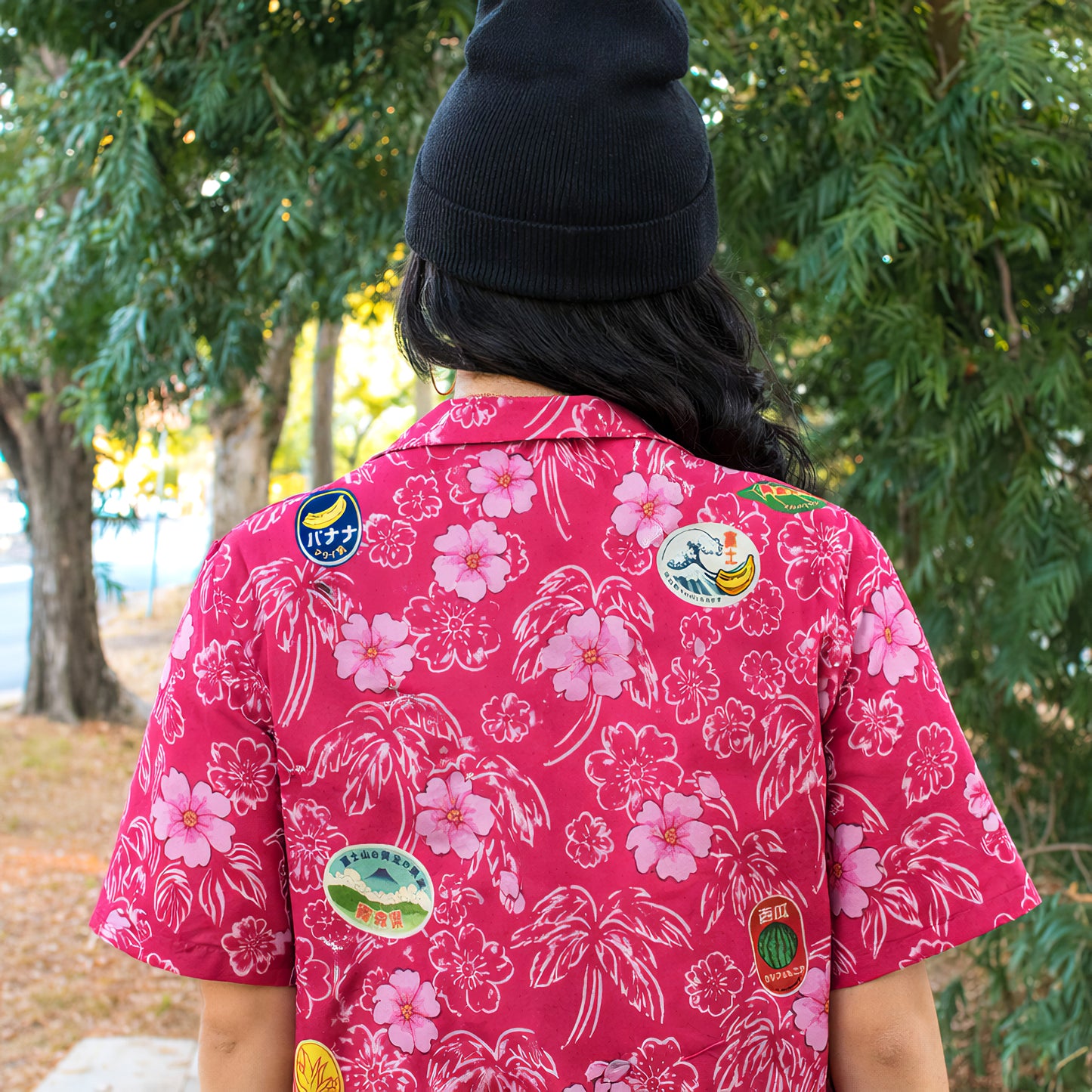 Japanese Tropical Sakura Hawaiian Shirt