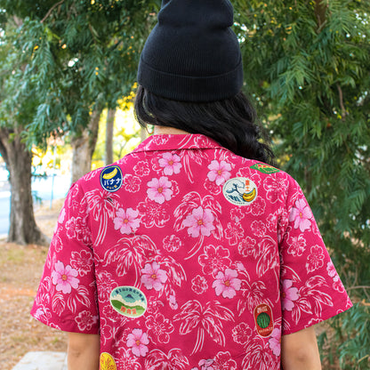 Japanese Tropical Sakura Hawaiian Shirt