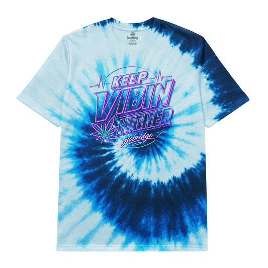 Keep Vibin Higher Tie Dye Tee